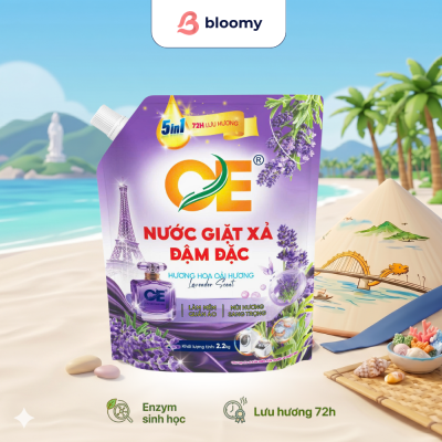 Nước Giặt Xả Đậm Đặc 5in1 | Hương Hoa Oải Hương