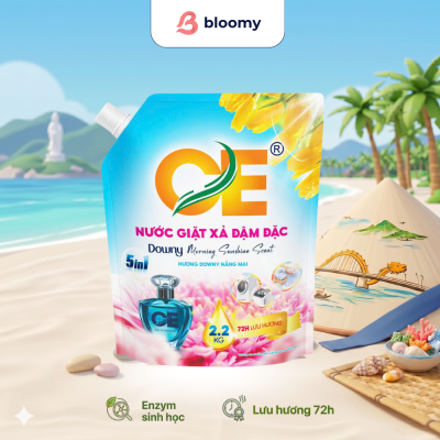 Nước Giặt Xả Đậm Đặc 5in1 | Hương Downy Nắng Mai