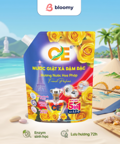 Nước Giặt Xả Đậm Đặc 5in1 | Hương Nước Hoa Pháp