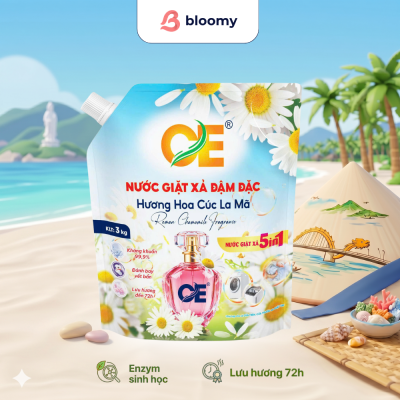 Nước Giặt Xả Đậm Đặc 5in1 | Hương Cúc La Mã
