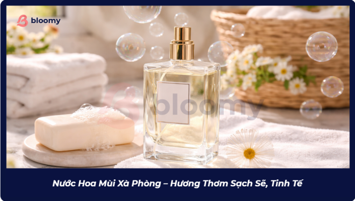 nước hoa mùi xà phòng
