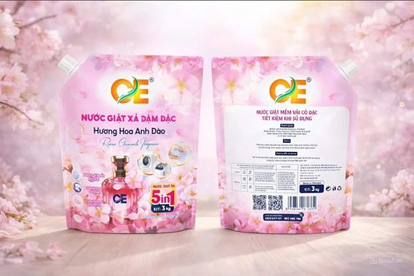 nước giặt xả tích hợp