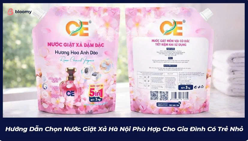 nước giặt xả Hà Nội